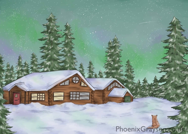 Northern_Lights_Houses_Landscape_Illustration-1