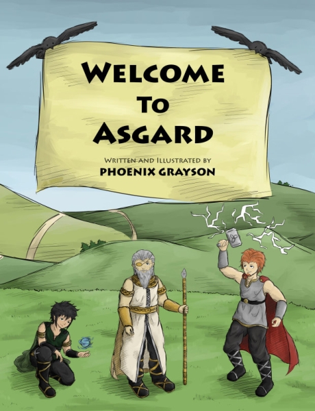 Welcome_To_Asgard_Front_Cover_Illustrated_Book_Phoenix_Grayson